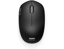 Rato PORT CONNECT Collection Mouse (Wireless – Casual – 1600 dpi – Preto)
