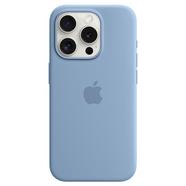 Capa APPLE iPhone 15 Pro Silicone com MagSafe Azul-Inverno