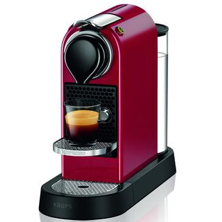 Máquina de Café KRUPS Nespresso XN7415 Citiz (19 bar – Vermelho)