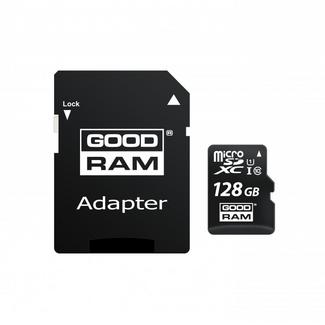 Cartão Memória Micro SDXC GOODRAM M1AA-1280R12 (128 GB – 100 MB/s)