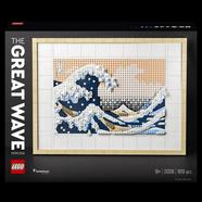 LEGO Art Hokusai – A Grande Onda – kit de construção decoração de parede japonesa para amantes de arte e adultos