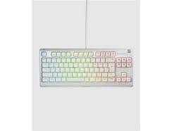 Teclado TKL Compacto Gaming (Branco)
