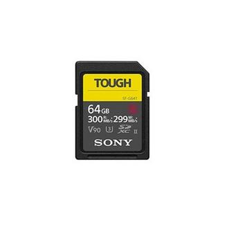 Cartão de Memória SONY SDXC PRO TOUGH 64GB 18X STRONGER – UHS-II R300 W299 – V90