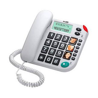 Telefone Fixo MAXCOM KXT480 Branco
