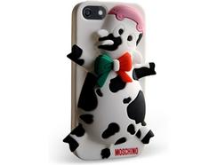 Capa MOSCHINO Cow Domenica iPhone 5, 5s, SE Branco