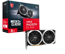 MSI AMD Radeon RX 7600 MECH 2X CLASSIC OC 8GB GDDR6