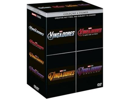DVD Pack Vingadores (capa provisória)