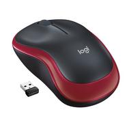 Logitech M 185 Notebook Mouse USB Preto/Vermelho