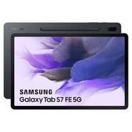 Tablet SAMSUNG Galaxy Tab S7 FE 5G (12.4” – 64 GB – 4 GB RAM – Wi-Fi +5G – Preto)