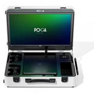 POGA Pro Trolley com monitor para jogos de 21 5′ branco para PS4 Slim
