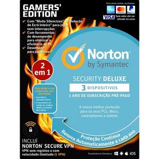 Norton Security Deluxe WiFi Privacy 1 User 3 Device