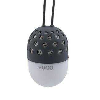 Mini Coluna Bluetooth SOGO ALT-SS-8245-CZ (Cinza – 3.7 V – Alcance: até 10 m)