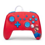 Power A Comando com Cabo Removível Woo-Hoo Mario para Nintendo Switch