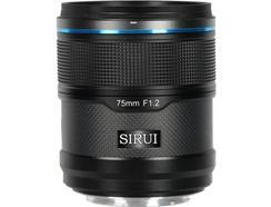 Objetiva SIRUI Sniper 75mm (Encaixe: Sony E – Abertura: f/1.2 – f/16)