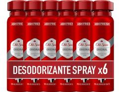 Desodorizante Spray OLD SPICE Original (6 x 150 ml)
