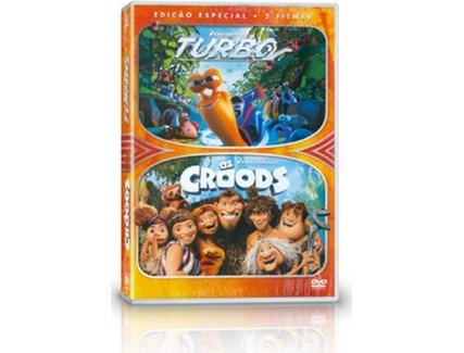 DVD Pack DVD Os Croods + Turbo – X2