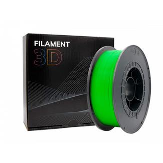 Filamento de Impressão 3D Pla 1.75mm 1Kg Verde Flurescente