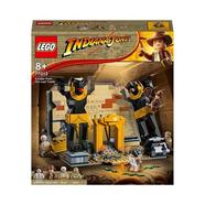 LEGO Indiana Jones Fuga do Túmulo Perdido – Kit de construção com um templo e uma minifigura de Indy