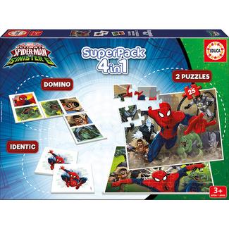 Superpack 4 em 1 Ultimate Spiderman vs Sinister 6