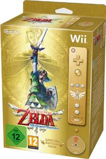 Jogo Nintendo Wii Zelda Skyward Sword + Remote + CD