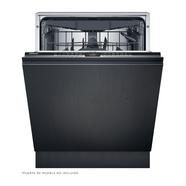 Máquina de Lavar Loiça Encastrável iQ300 Siemens SN73EX01CE 3º Tabuleiro de 14 Conjuntos e de 60 cm – Preto e Inox