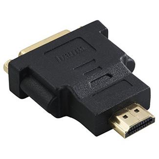 Adaptador HAMA DVI-HDMI em Preto
