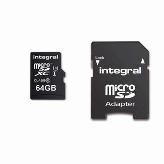 Cartão de Memória 4K Premium High Speed microSDHC/XC – 64 GB