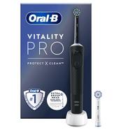 Oral-B Vitality Pro Escova Eléctrico Preto + Cabeça Extra
