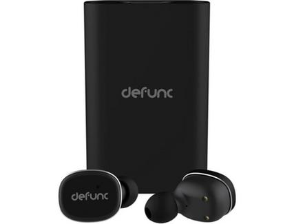 Auriculares Bluetooth True Wireless DEFUNC DFD0261 (In Ear – Microfone – Preto)
