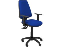 Cadeira de Escritório Operativa PIQUERAS Y CRESPO Elche S Azul (Braços reguláveis – Pele sintética)