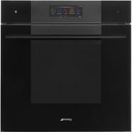 Forno Multifunções Smeg Linea SO6106WAPB3 Omnichef Galileo Multitech e de 68 Litros – Preto Polido