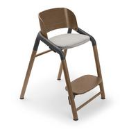 Cadeira de Refeições Giraffe Madeira Cálida/Cinza solução de cadeira ajustável para todas as idades