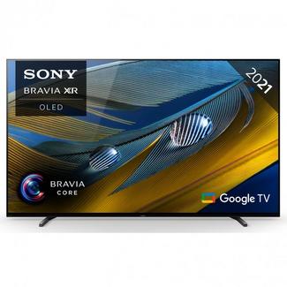 Televisor Sony OLED 65 XR-65A80J 4K XR Cognitive Processor XR Triluminos Pro Smart TV Preto