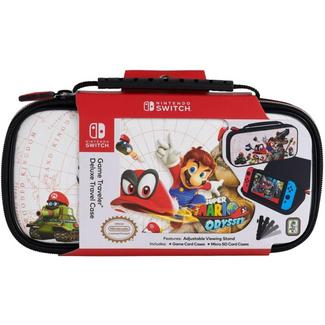 Bolsa de Viagem Deluxe Super Mario Odyssey Branco Nintendo Switch