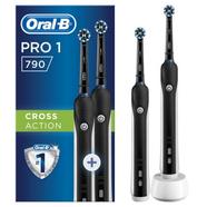 Escova de Dentes Elétrica ORAL-B Pro 1 790 Duo ED Preto