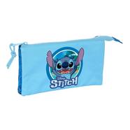 Porta-tudo duplo Disney Stitch Safta azul marina