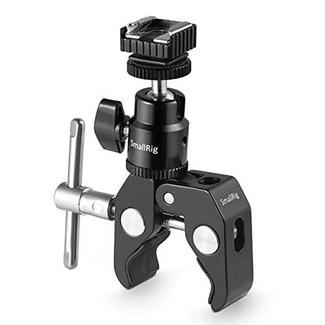 SMALLRIG Super Clamp with Ball Head Cold Shoe Mount – 1125