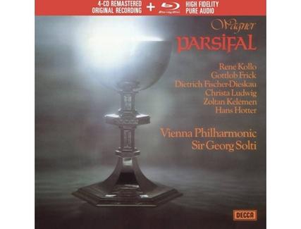CD+Blu-Ray René Kollo/Wiener Staatsopernchor/Wiener Philharmoniker/Sir Georg Solti – Wagner: Parsifal