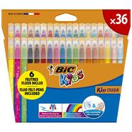 Pack de 36 Marcadores de Cores para Colorir Laváveis Kids