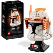LEGO® Star Wars™ Capacete do Comandante Clone Cody™ – modelo para expor construído com peças colecionável