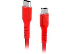 Cabo SBS TECABLETCC20R (USB-C – 1.5m – Vermelho)