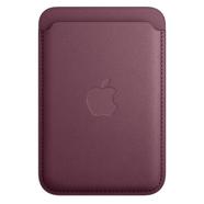 Apple – Carteira APPLE FineWoven com MagSafe para iPhone – Vermelho Amora