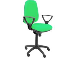 Cadeira de Escritório Operativa PIQUERAS Y CRESPO Tarancón Verde Pistacho (Braços fixos – Tecido)