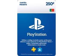 Cartão de Carregamento PlayStation Store 250 Euros (Formato Digital)
