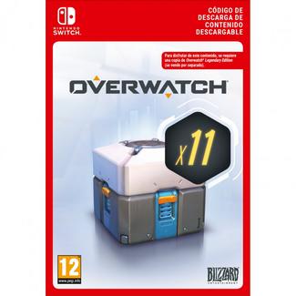 Cartão Nintendo Switch Overwatch 11 Loot Boxes (Formato Digital)