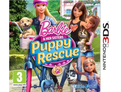 Jogo Nintendo 3DS Barbie & her Sisters:Puppy Rescue