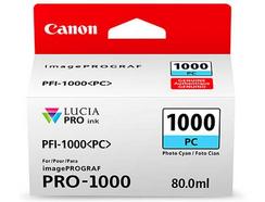 Tinteiro CANON PFI-1000 PC Cian para Fotografia