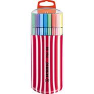 Estojo Zebrui de 20 Canetas de Feltro Premium Pen 68 – Multicolor