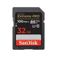 Cartão de Memória SANDISK microSDHC Extreme PRO (32 GB – 100MB/s)