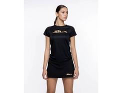 T-shirt para Mulher SIUX ClubPreto para Padel (Tam: S)